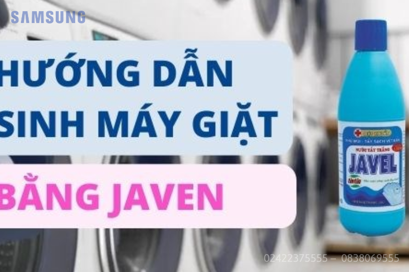 vệ sinh máy giặt samsung cửa trên