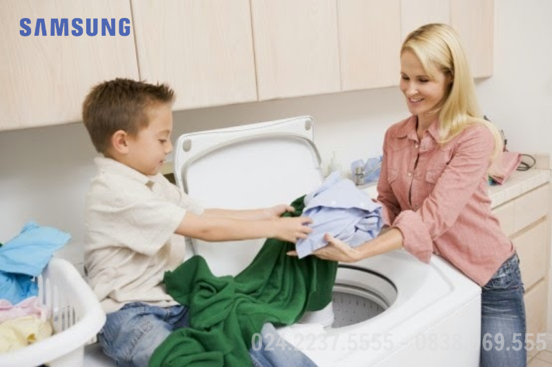 máy giặt samsung không vắt được