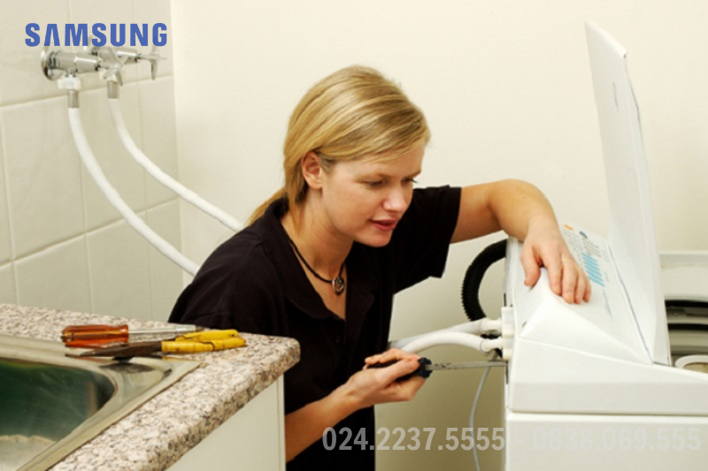 máy giặt samsung không vắt được