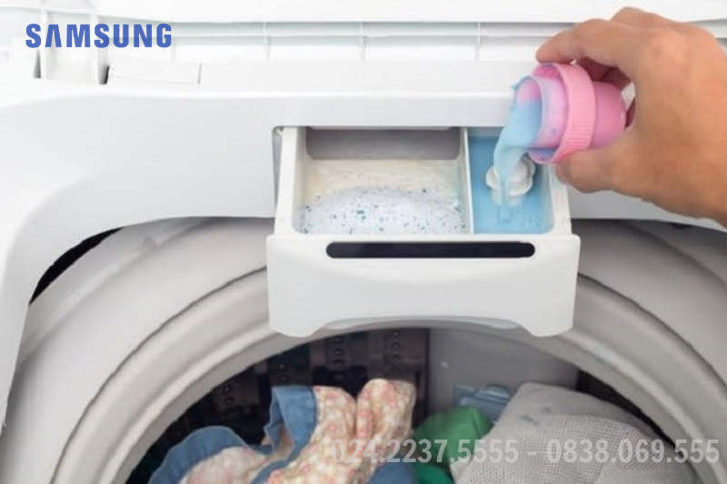 Máy giặt xả nước nhưng không vắt