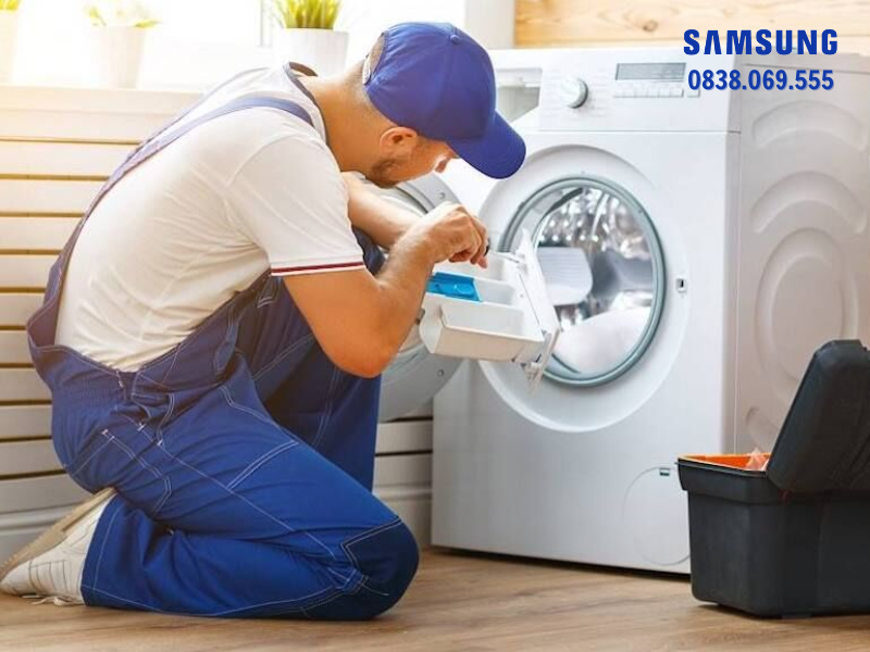 bảo hành máy sấy quần áo samsung