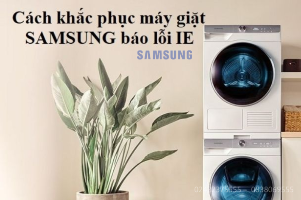lỗi IE máy giặt Samsung