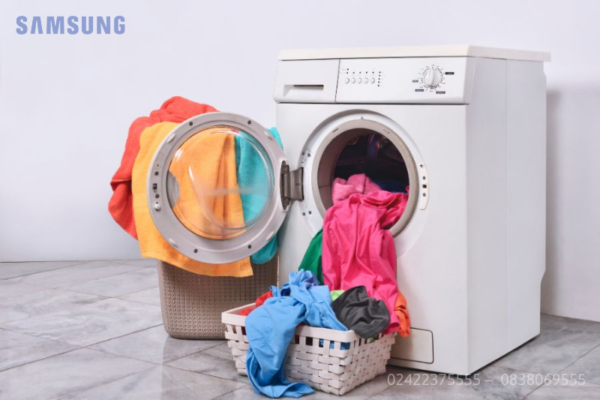 máy giặt samsung báo lỗi DC
