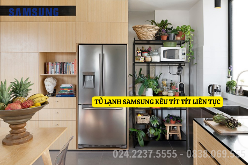 tủ lạnh hitachi kêu tít tít